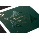 Carte postale 105x148mm pelliculé mat soft touch recto verso + doré Or + vernis sélectif 3D recto